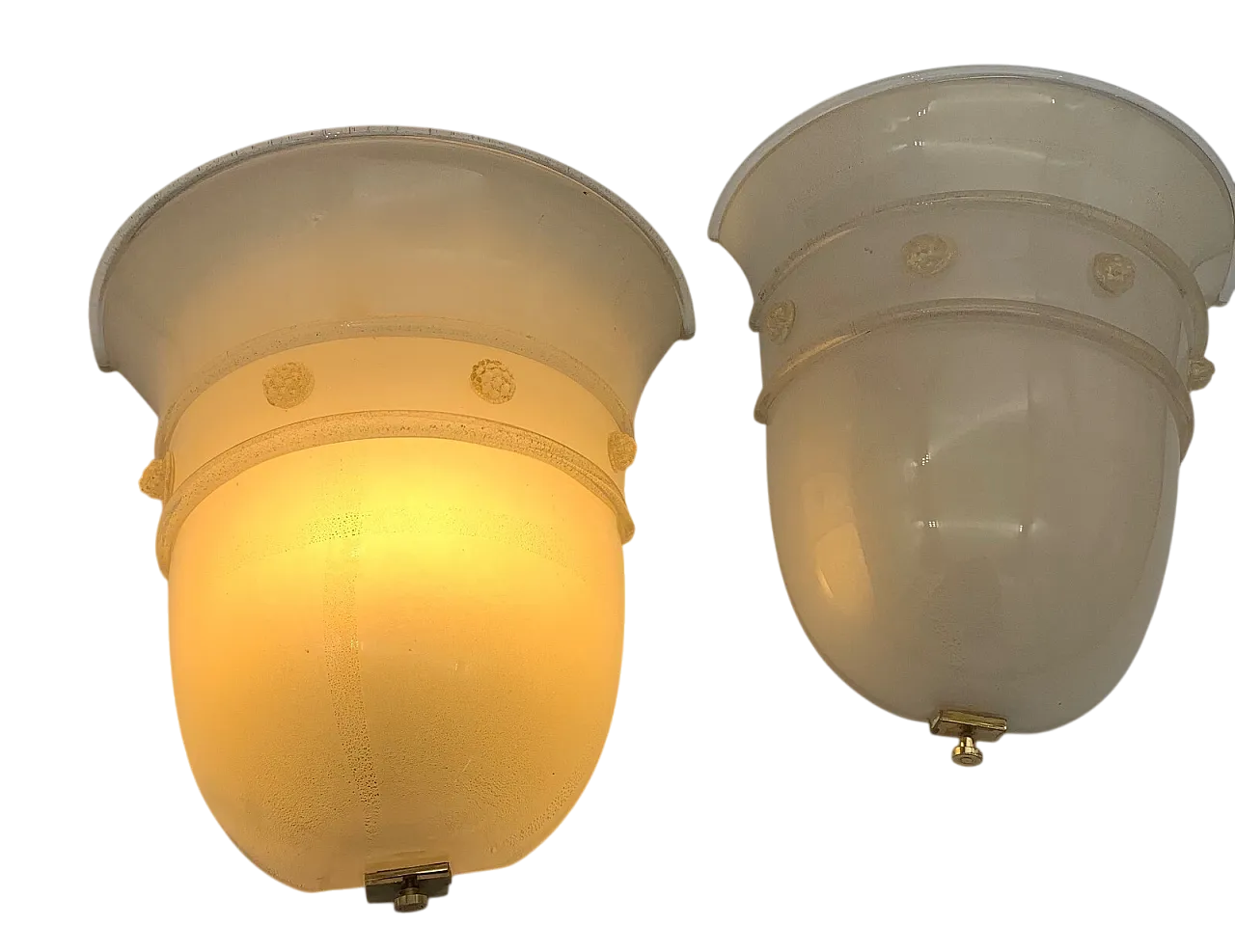 Coppia di applique Barovier & Toso modello Impero, anni 2000 7