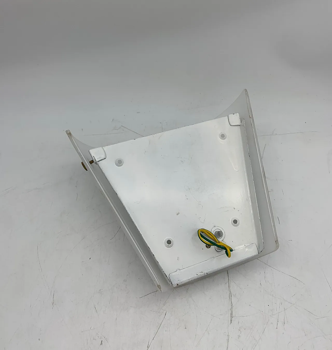 Coppia di applique in vetro, anni '60 4