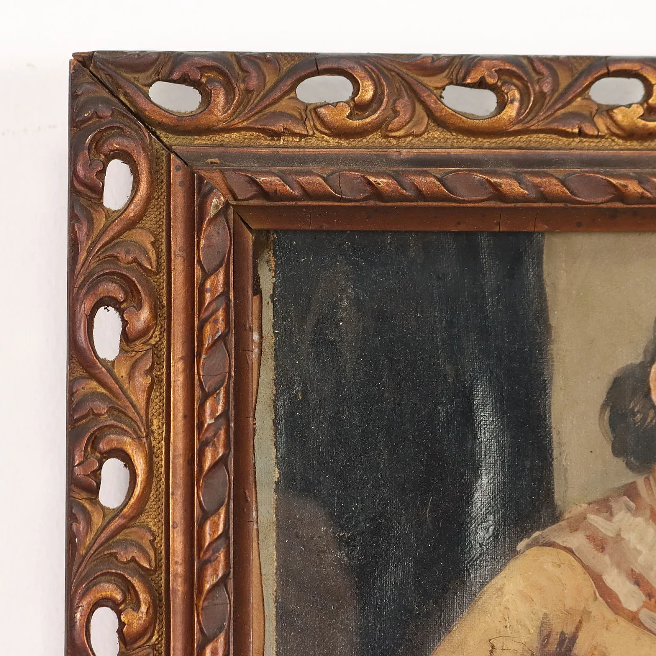 Tre Figure Femminili, olio su tela, '800 7