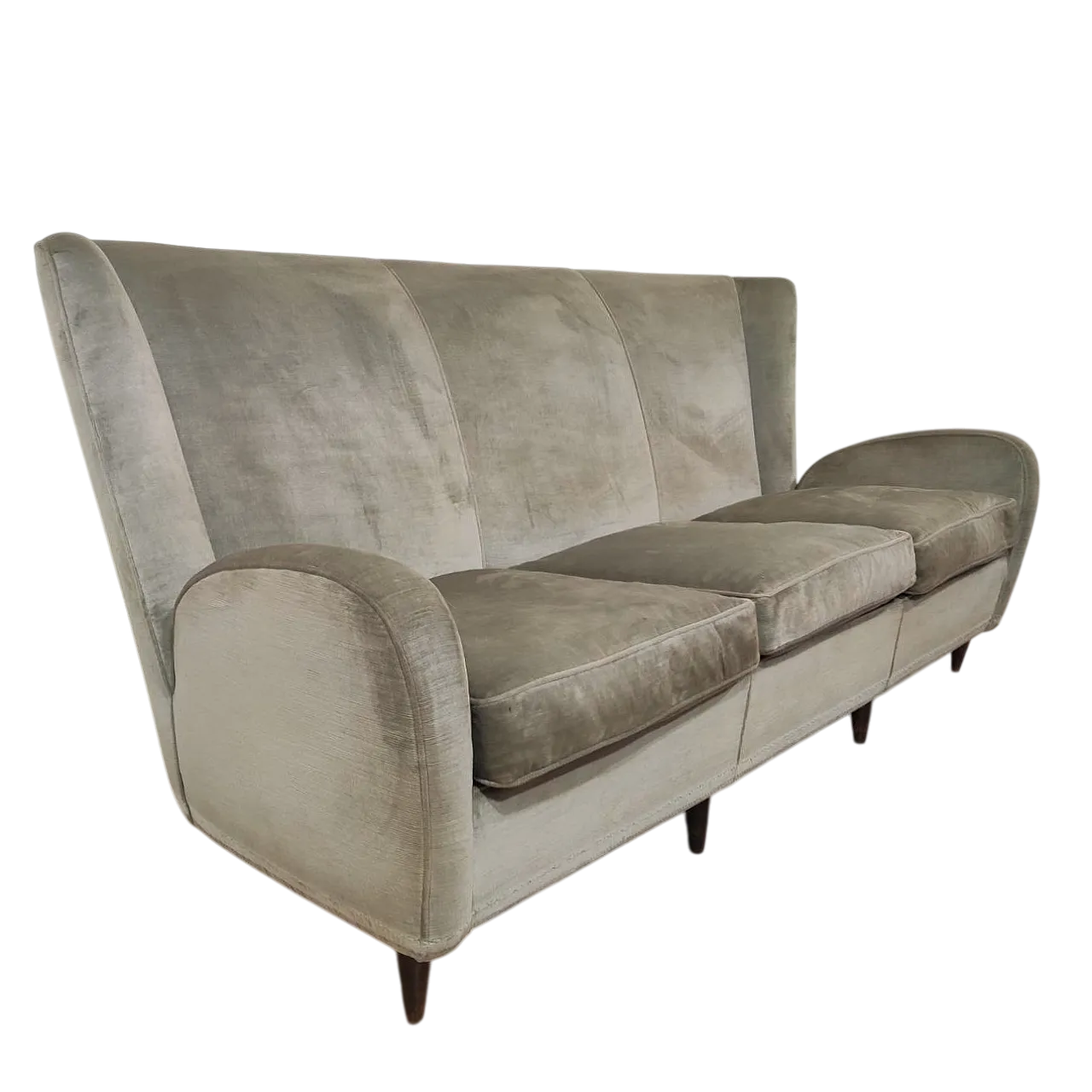 3 -seater design attributable to Paolo Buffa, 1950s 8