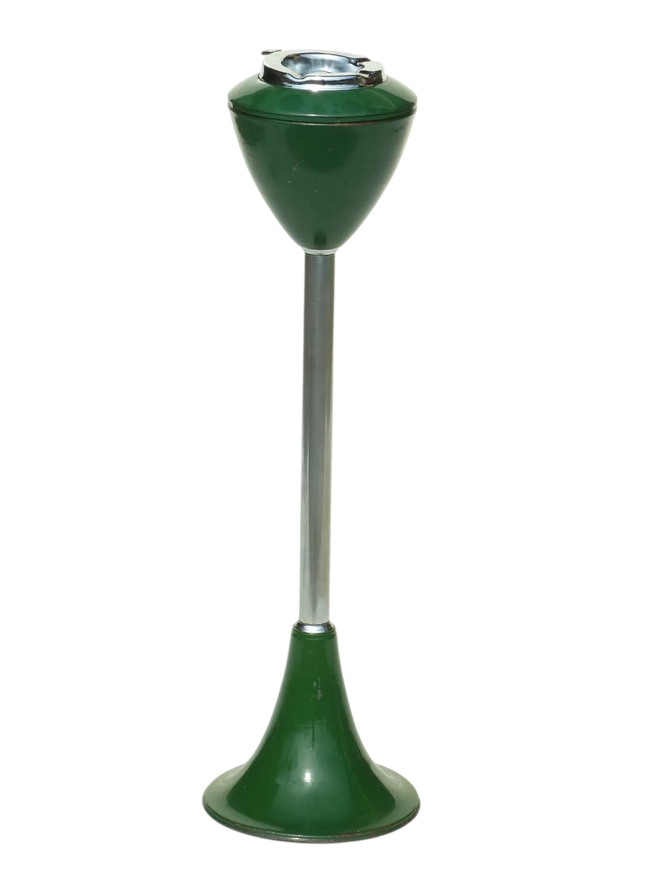 Posacenere Mid-Century verde, anni '50 7