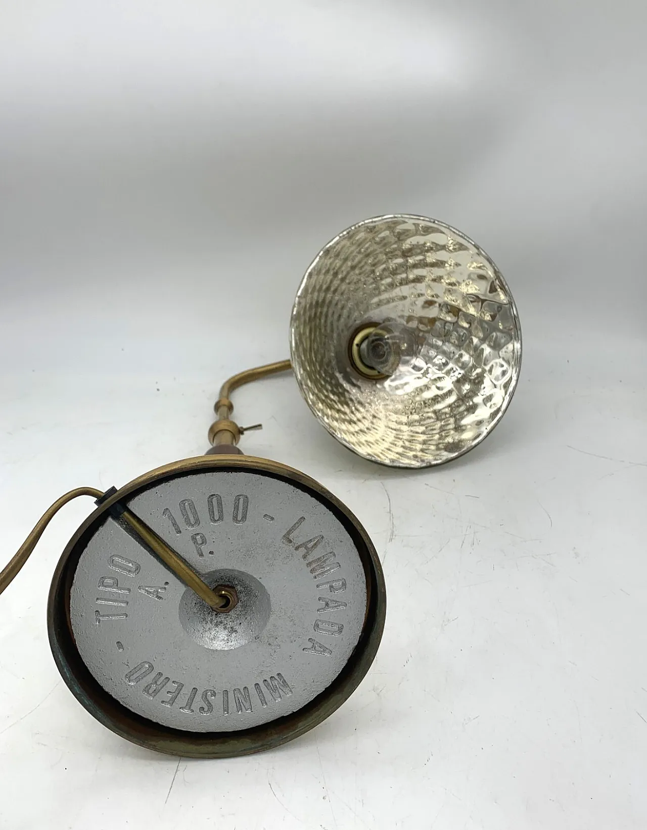 Ministerial table lamp model 1000 ap, 1930s 3