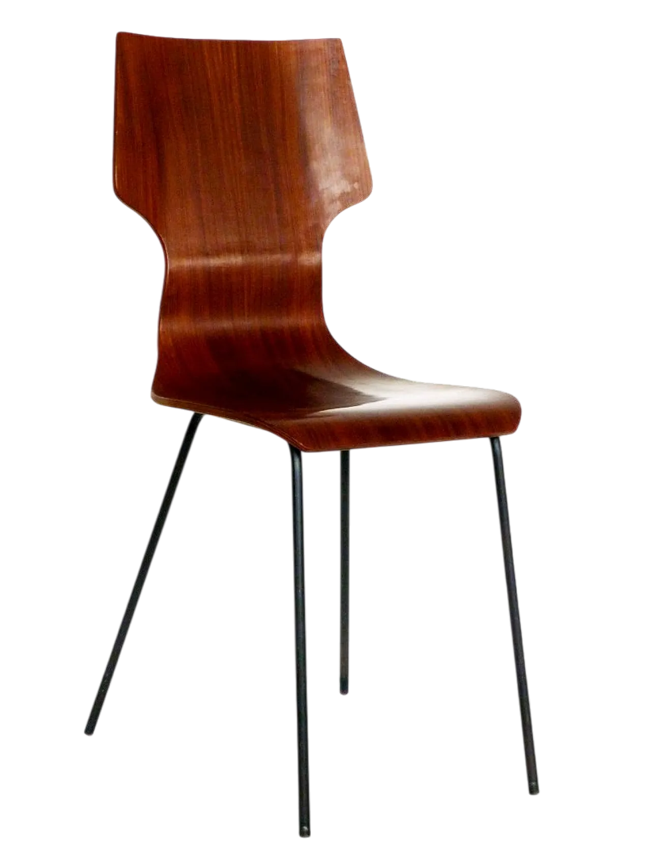 Coppia di sedie da pranzo di Aldo Bartolomeo per Stildomus, anni '50 8