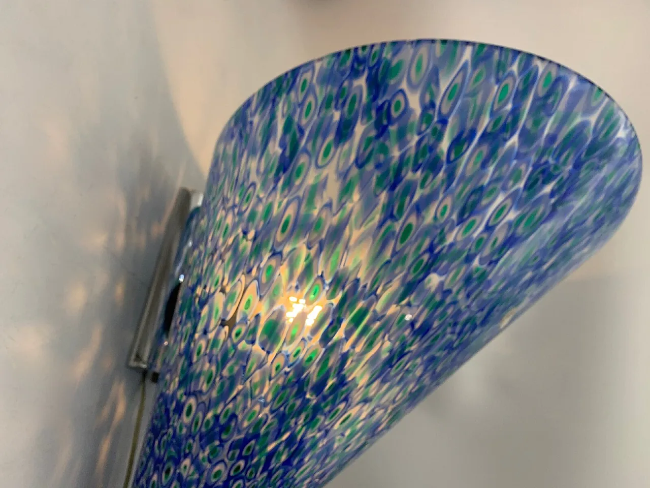 Lampada da parete singola di Vistosi, anni '70 8