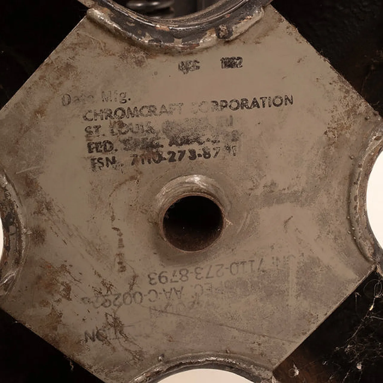 Sgabello di Chromocraft Corporation USA, anni '40 9