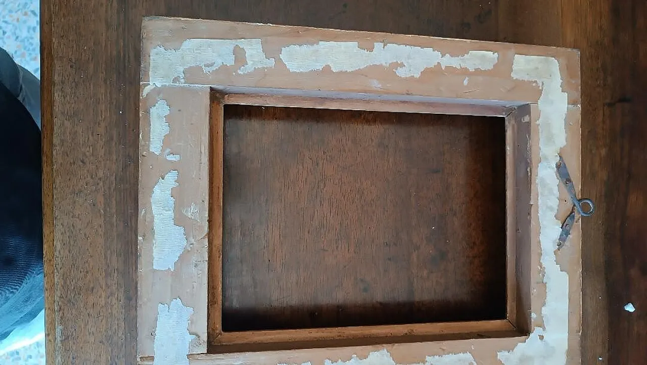 Empire-style gilded wooden frame, 19th century 9