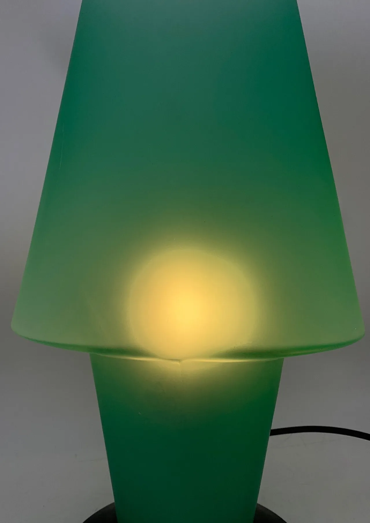 Lampada da tavolo Egitto di Mazzega in vetro di Murano, anni '90 3