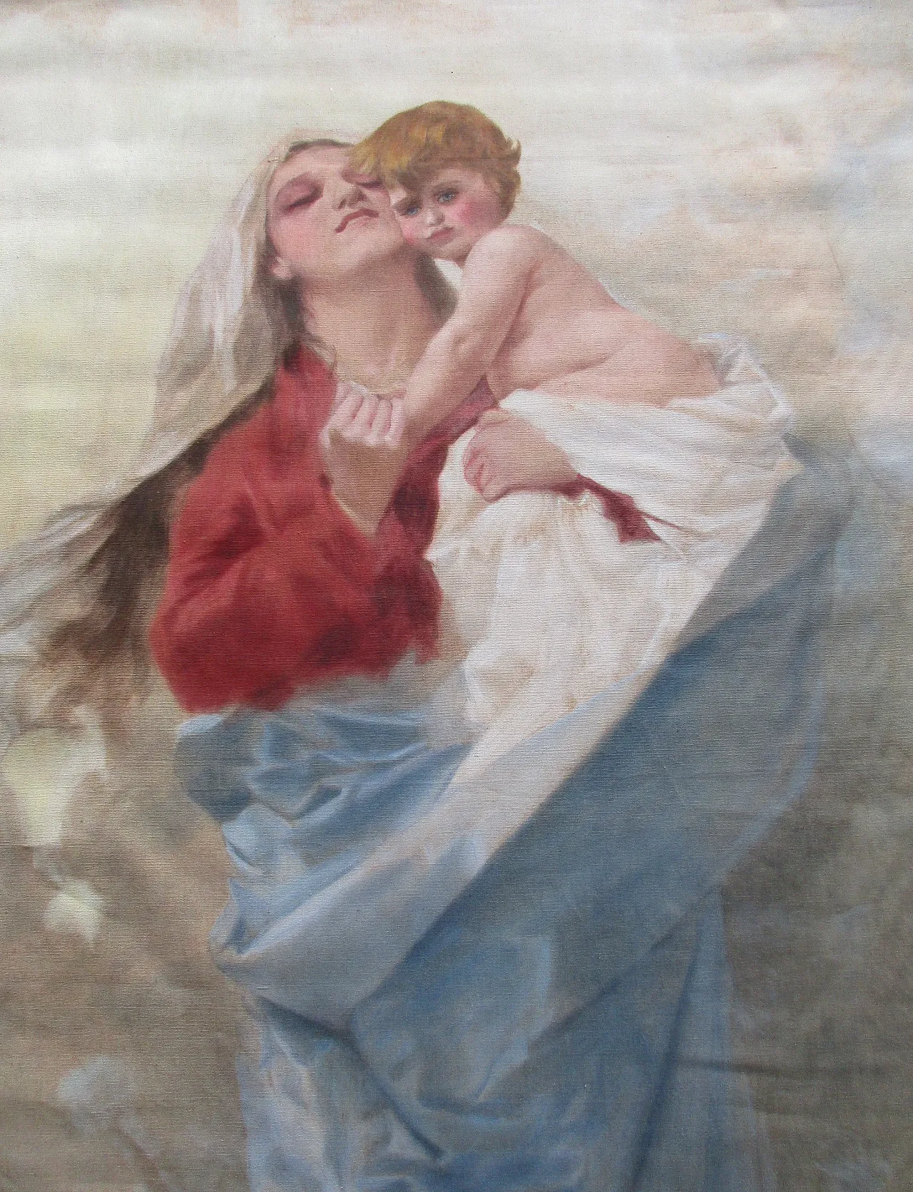 Arazzo Madonna con bambino - succo d'erba, '900 3