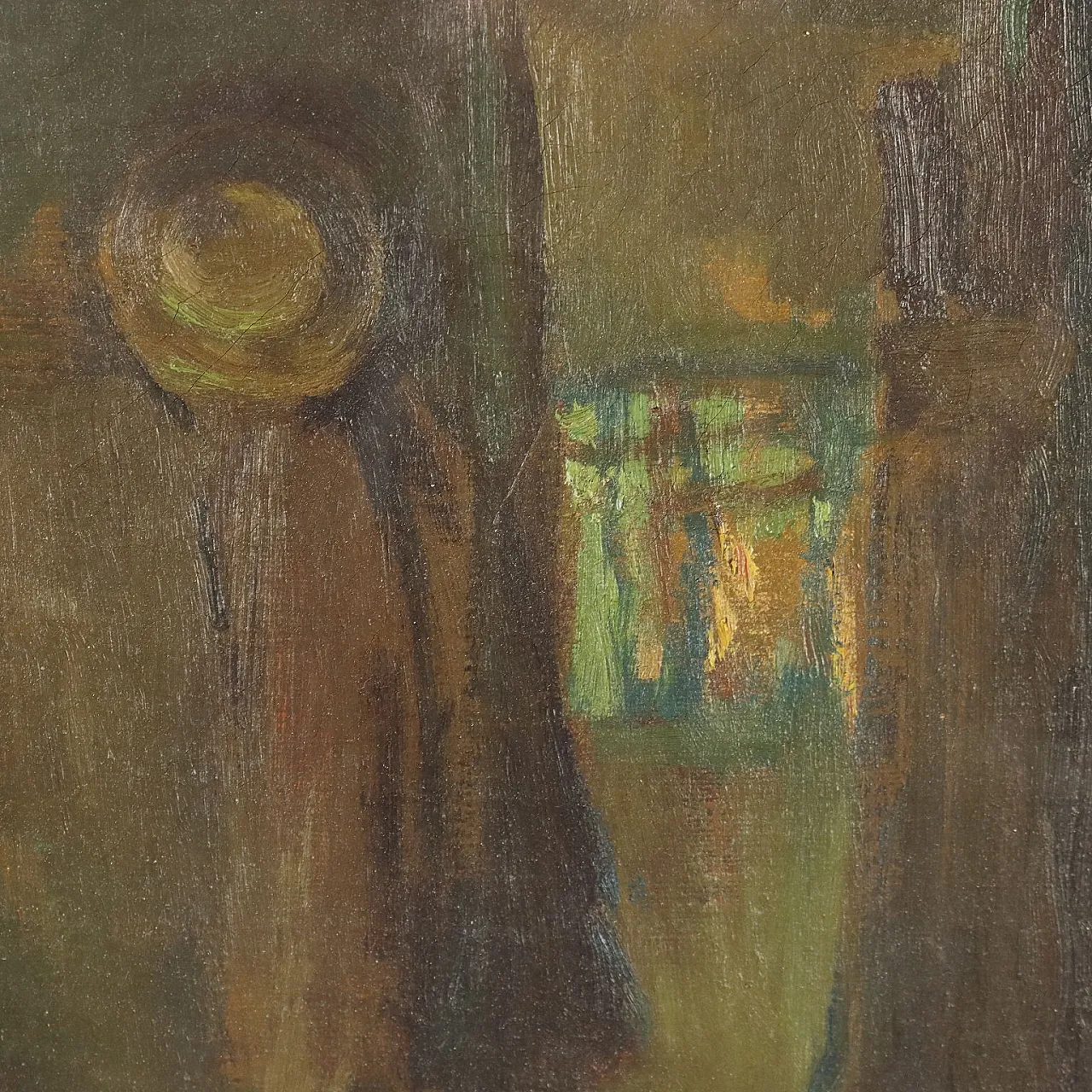 Dipinto di Giuseppe Solenghi, olio su tela, inizi '900 8