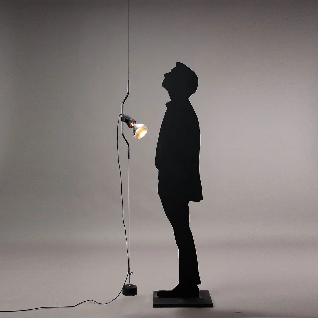 Parentesi Lamp by Castiglioni and Manzù for Flos, 1980s 2