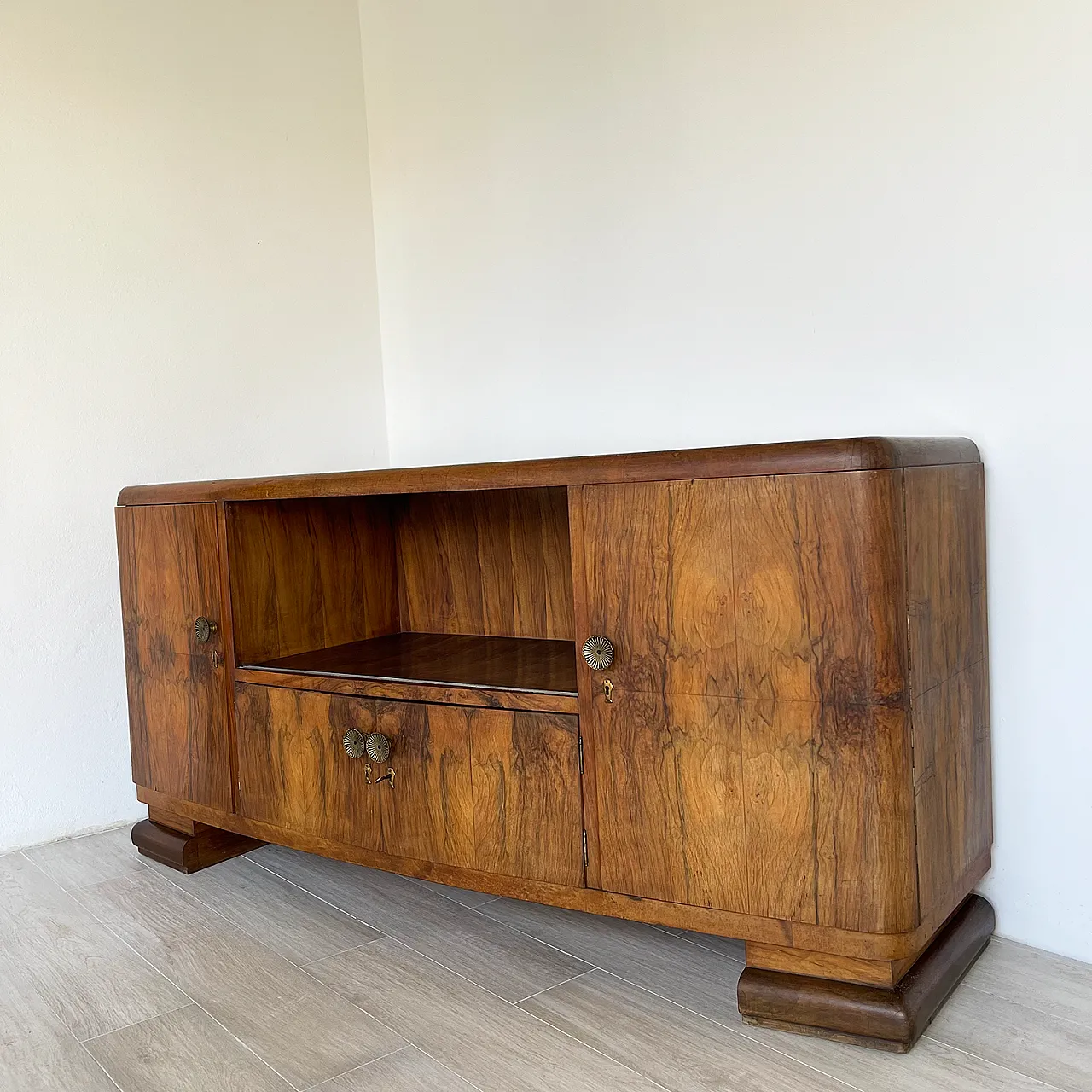Italian Art deco sideboard, 1930s 14