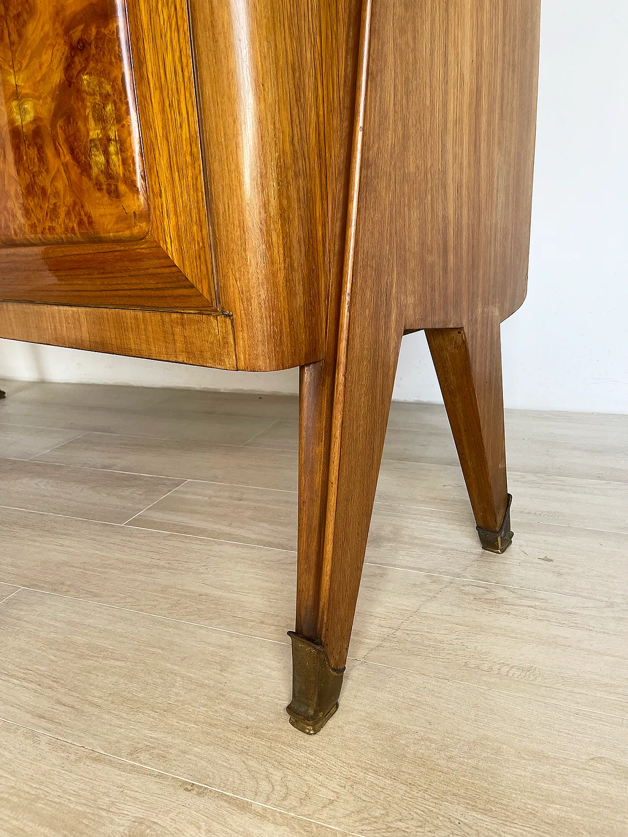 Mid-century Cantu burl walnut by AB Vighizzolo mobili , 60s 25