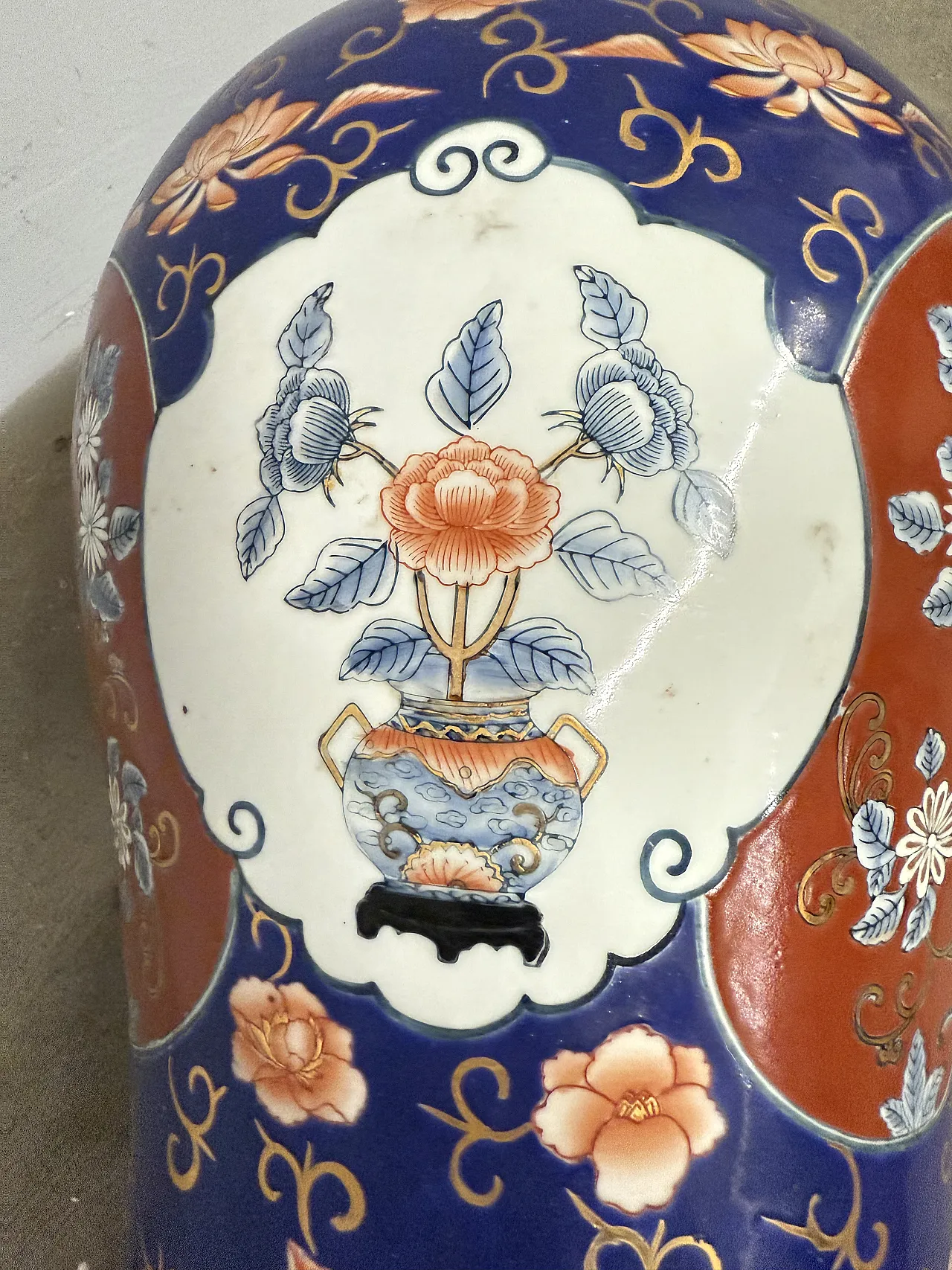 Japanese vase signed at the base, early 20th century 8
