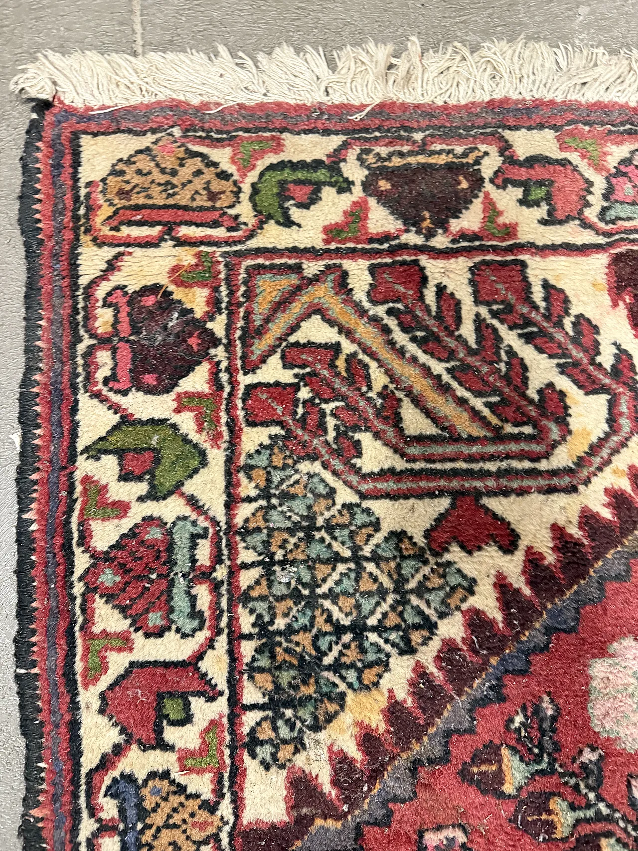 Tappeto persiano Hamedan, primo '900 6