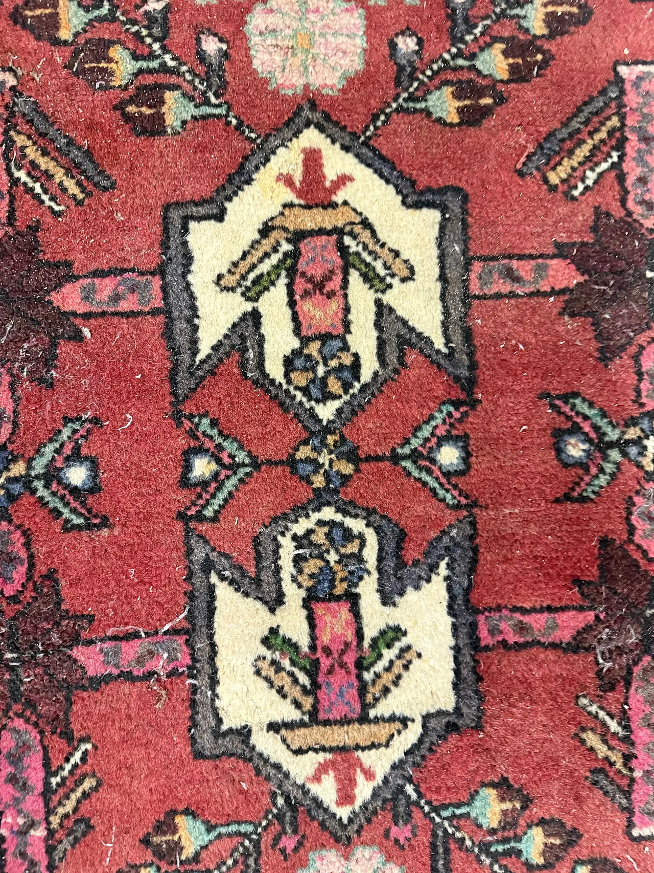 Tappeto persiano Hamedan, primo '900 7