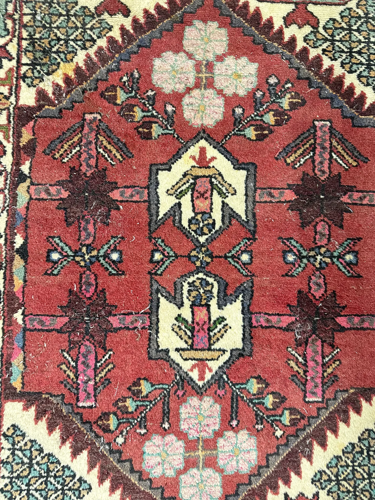 Tappeto persiano Hamedan, primo '900 9