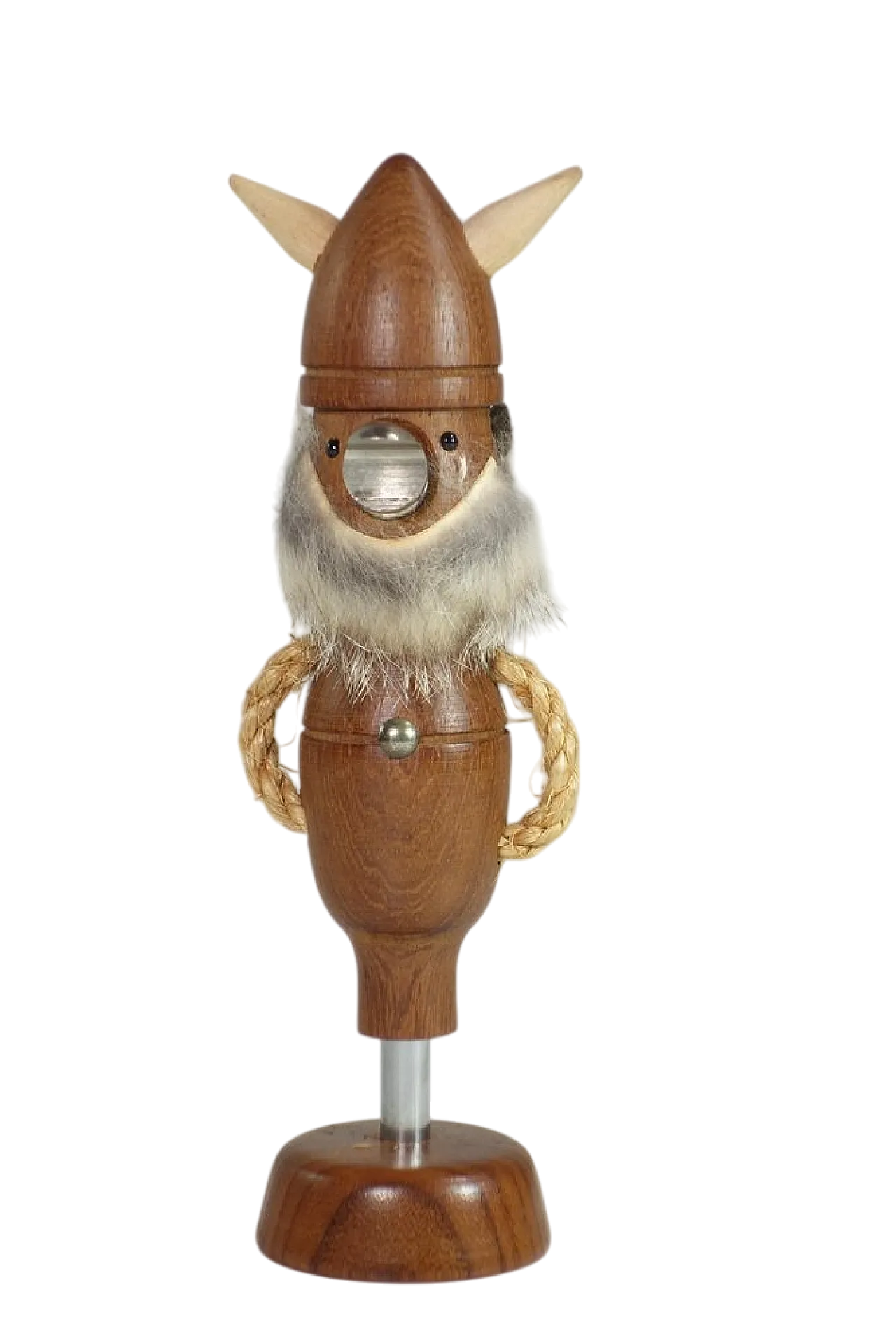 Mid-Century Modern teak viking corkscrew by Kaj Bojesen, 1950s 6