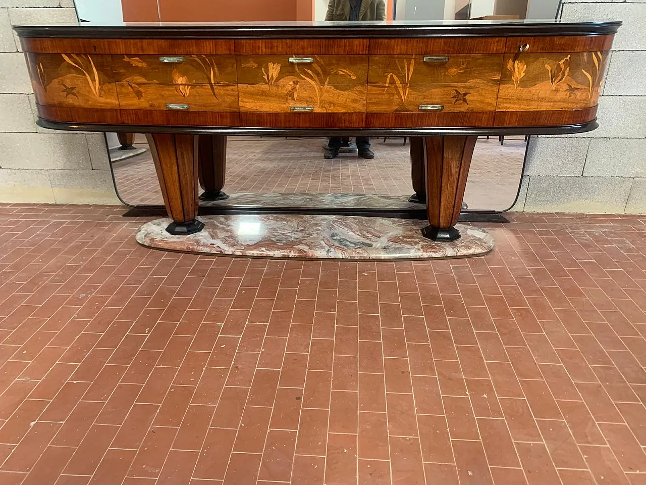 Sideboard with Mirror by Vittorio Dassi for Dassi Mobili Moderni, 1950 19