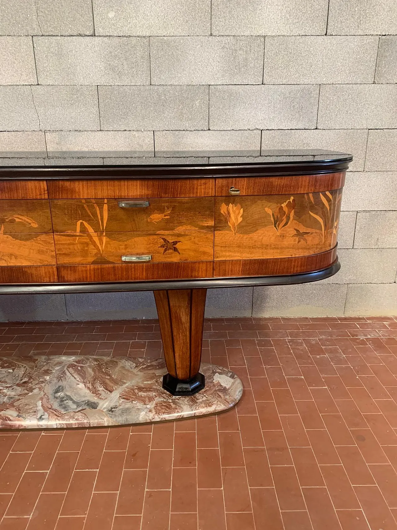 Sideboard with Mirror by Vittorio Dassi for Dassi Mobili Moderni, 1950 26
