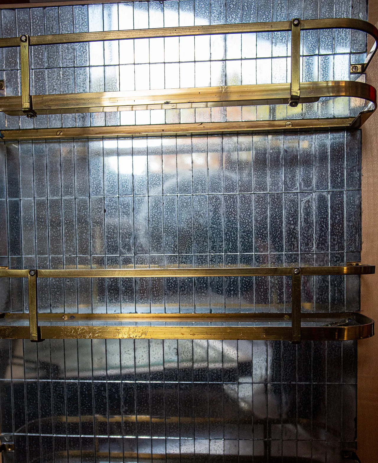 Credenza with limited bar room and mirrored front, 1940s 6
