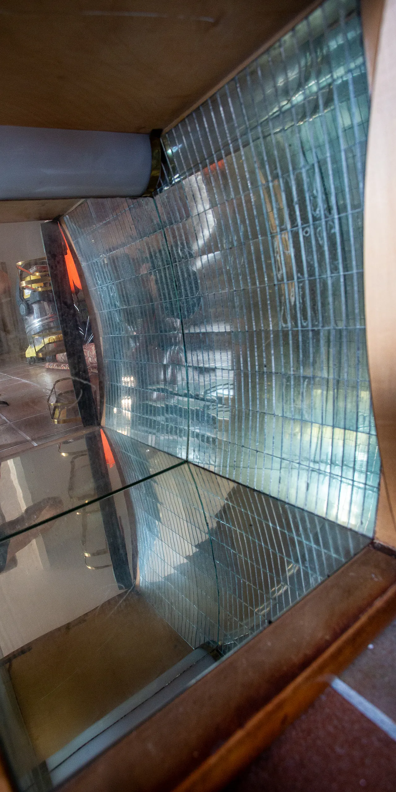 Credenza with limited bar room and mirrored front, 1940s 7