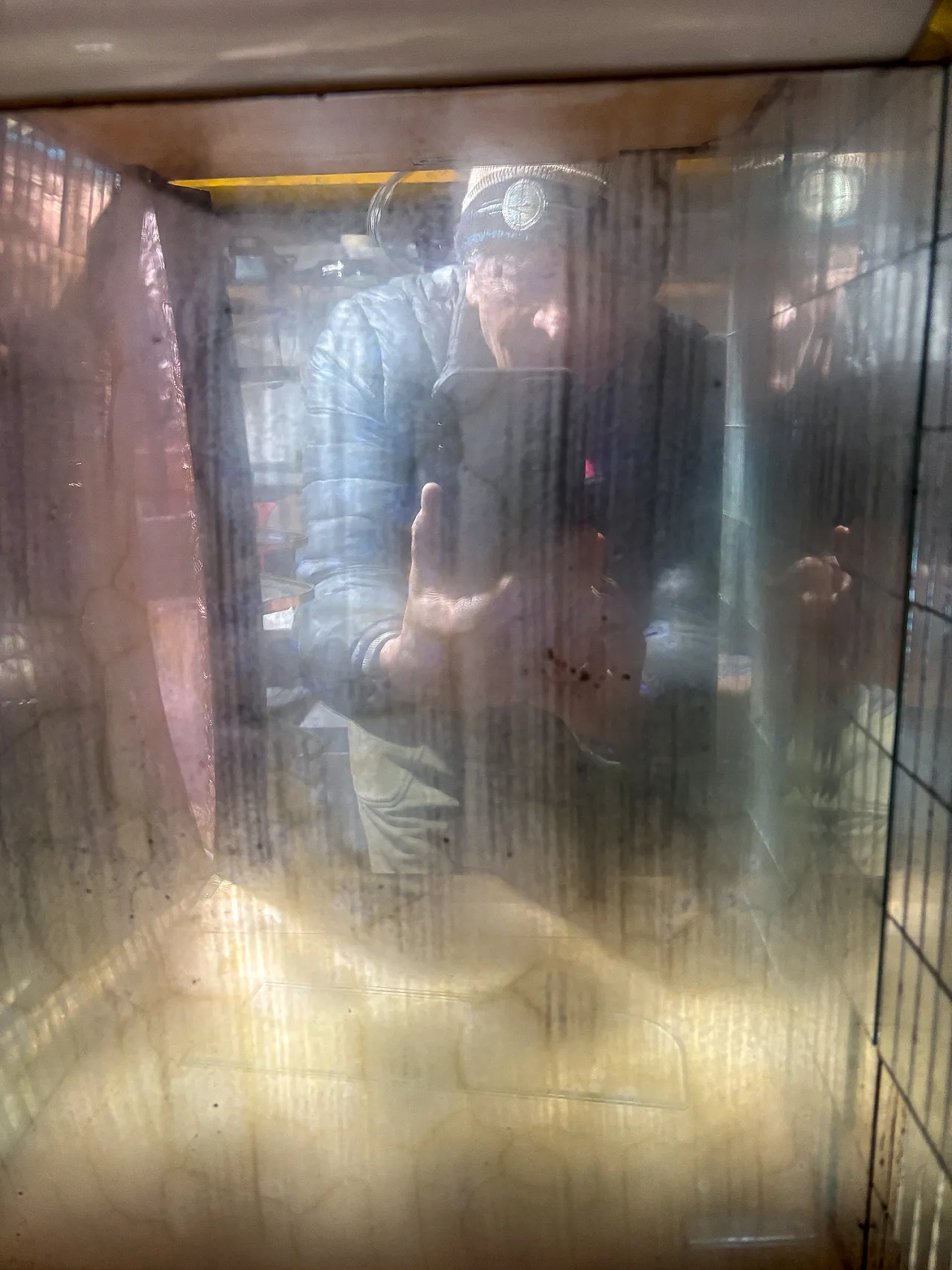 Credenza with limited bar room and mirrored front, 1940s 14