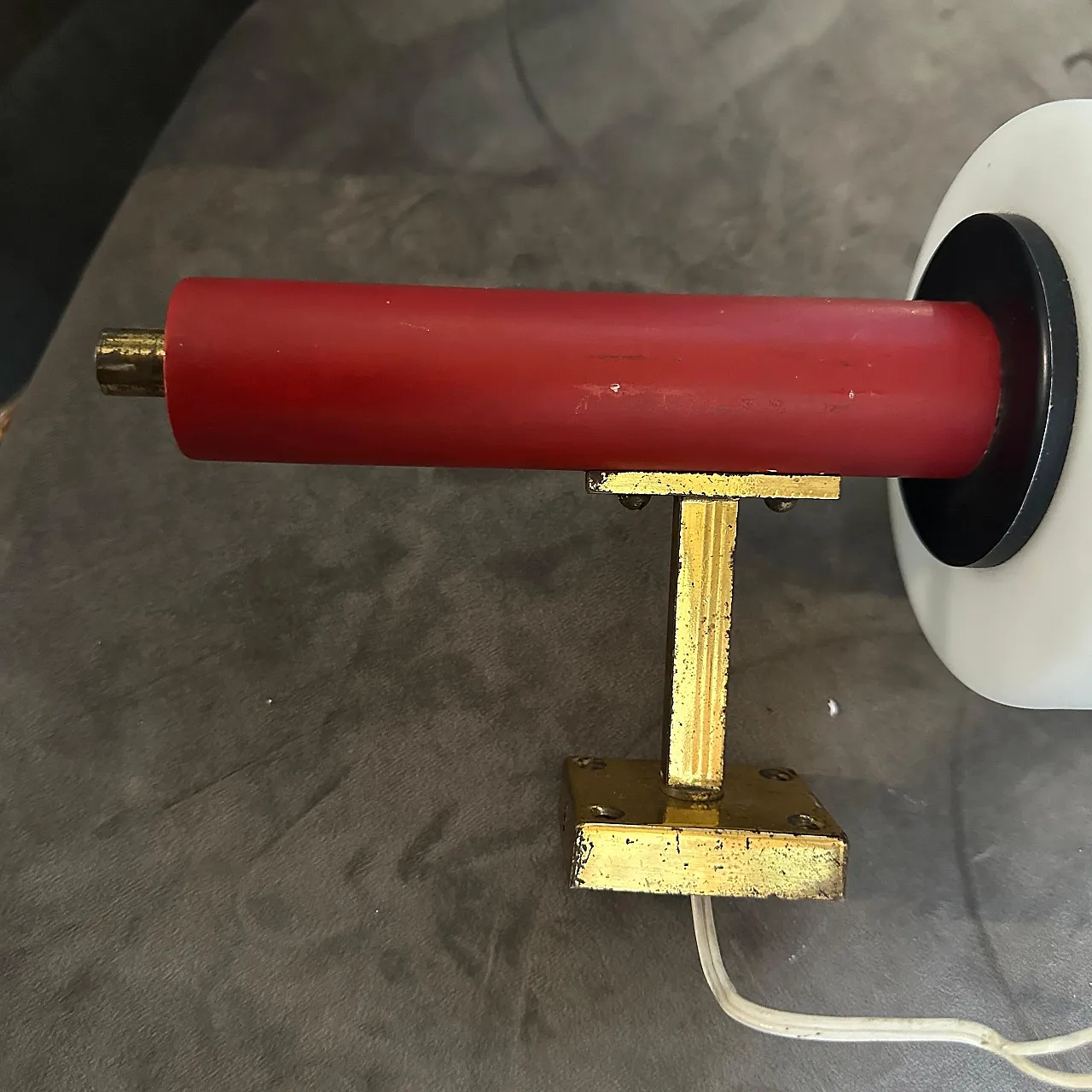 Coppia di applique in ottone in stile Stilnovo, anni '60 12