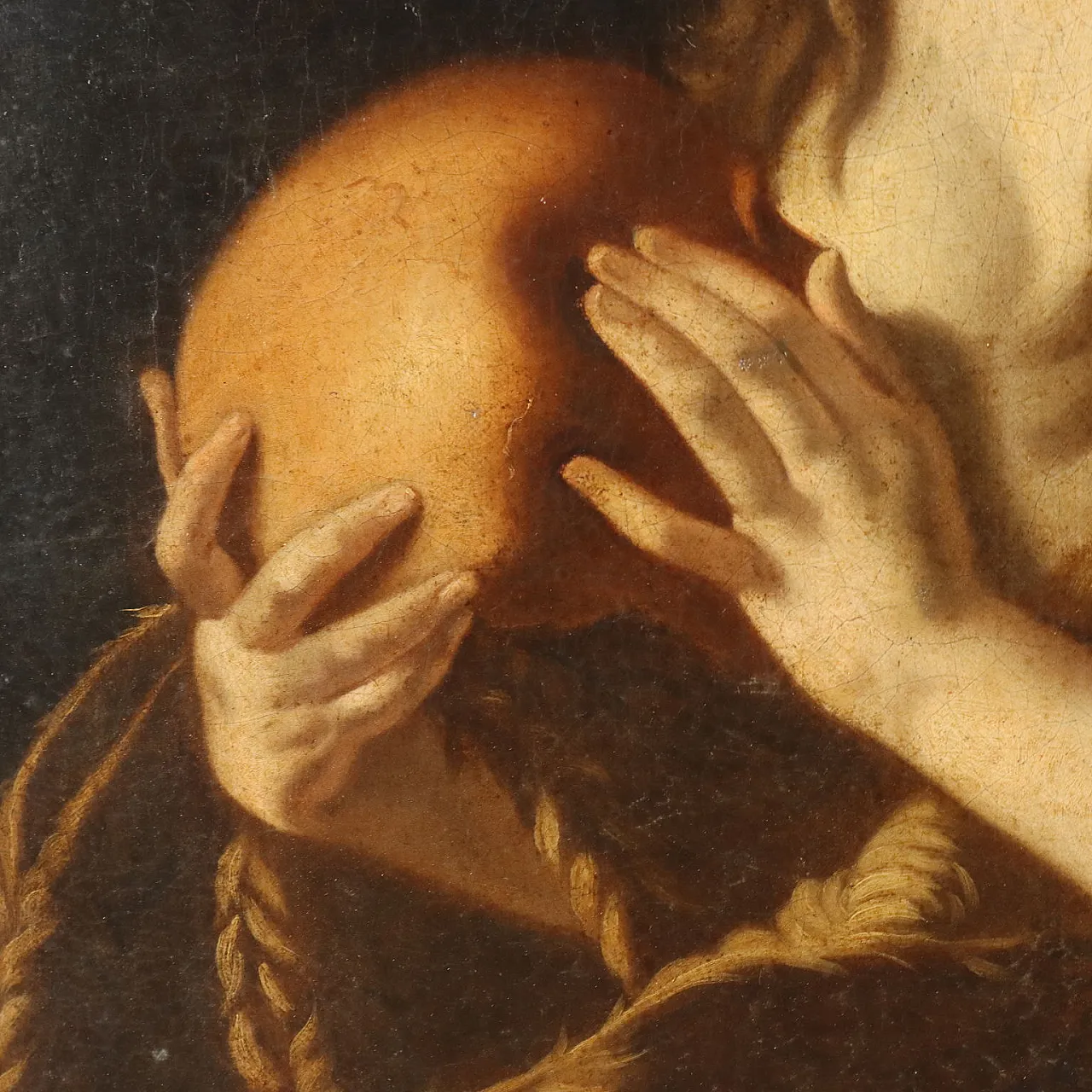 Penitent Magdalene, oil on canvas, 18th century 5