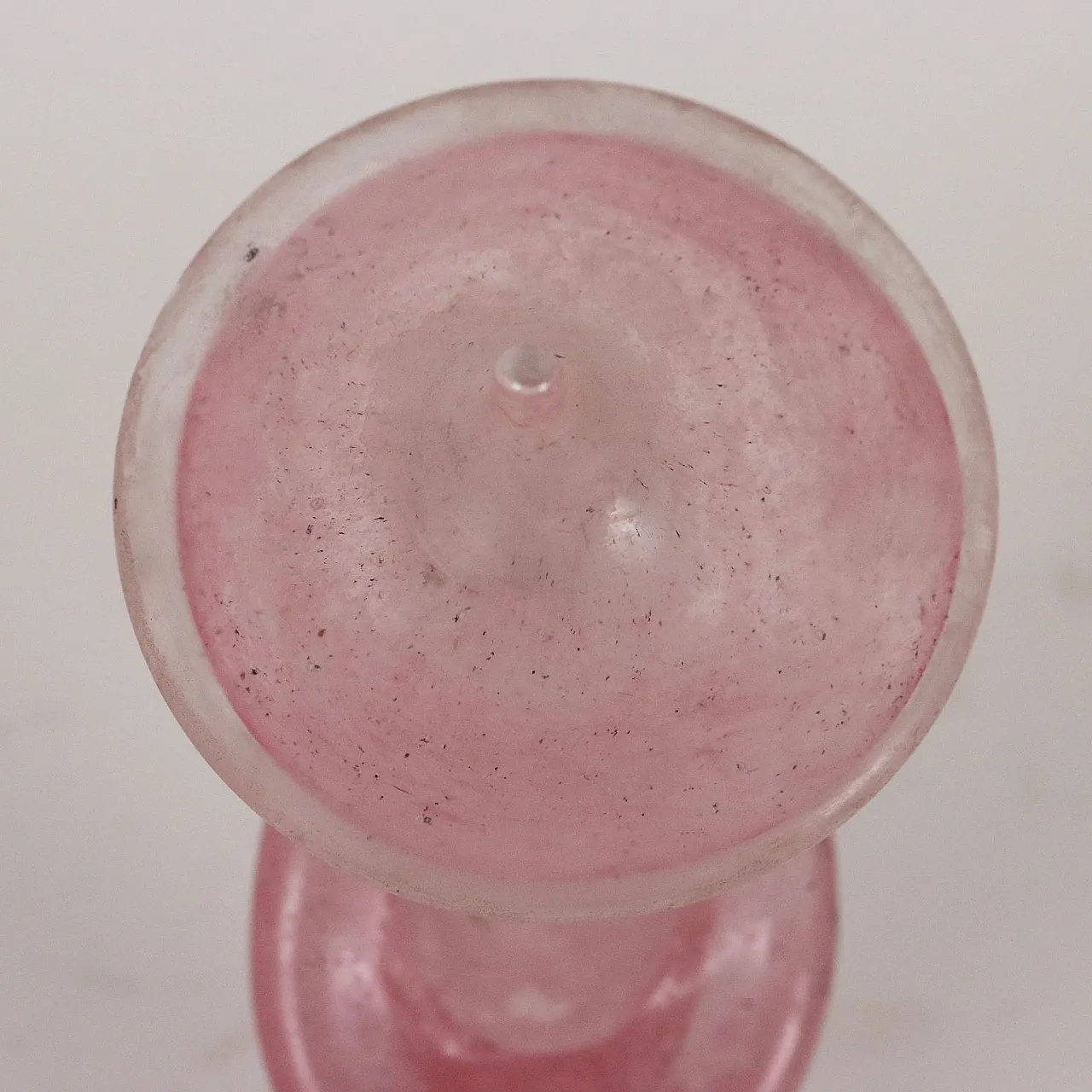 Scultura in vetro scavo di Murano, anni '60 4