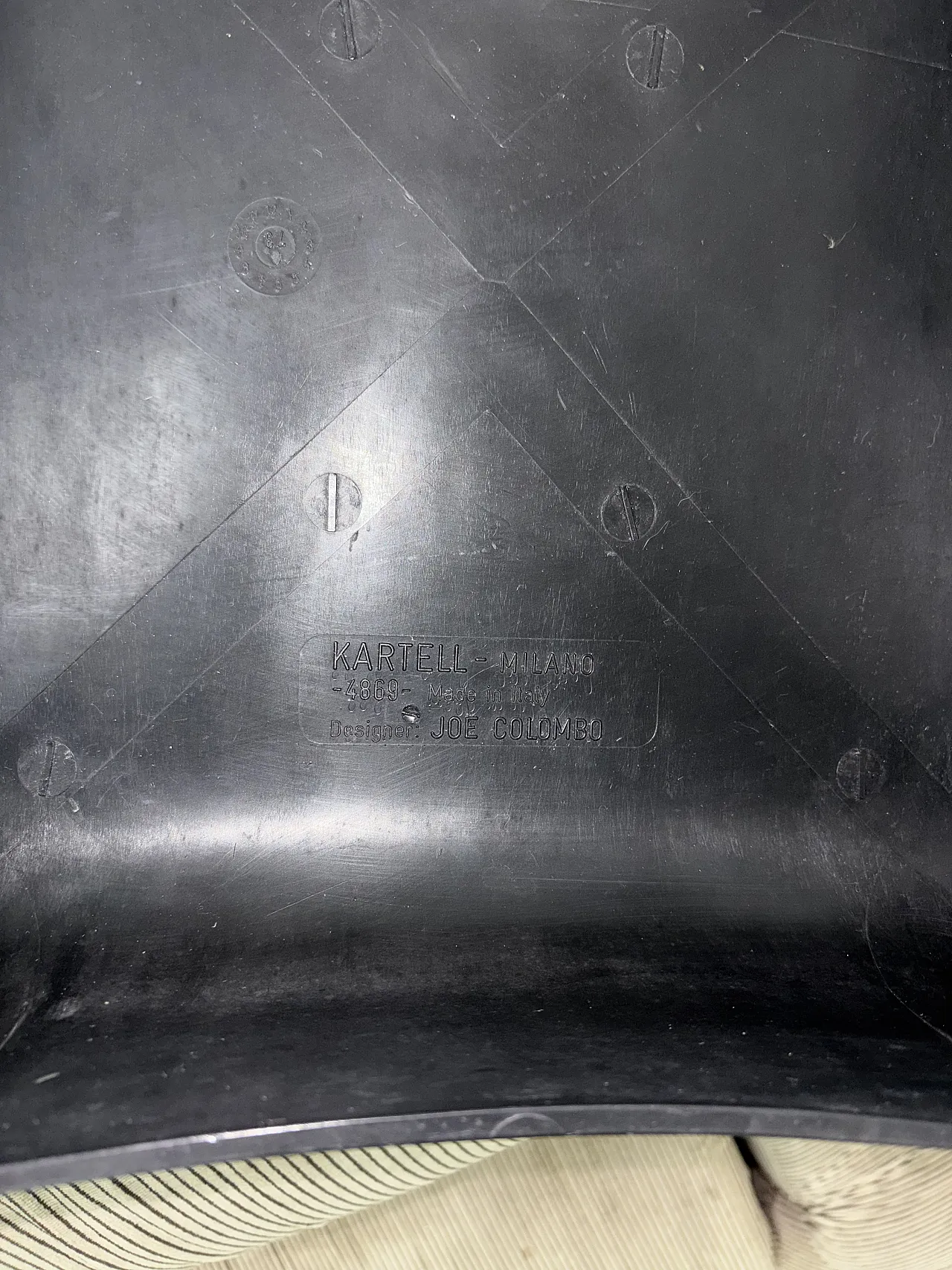 Sedia di Joe Colombo per Kartell, anni '70 5