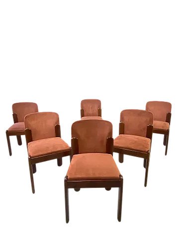 6 chairs by Silvio Coppola  for Bernini