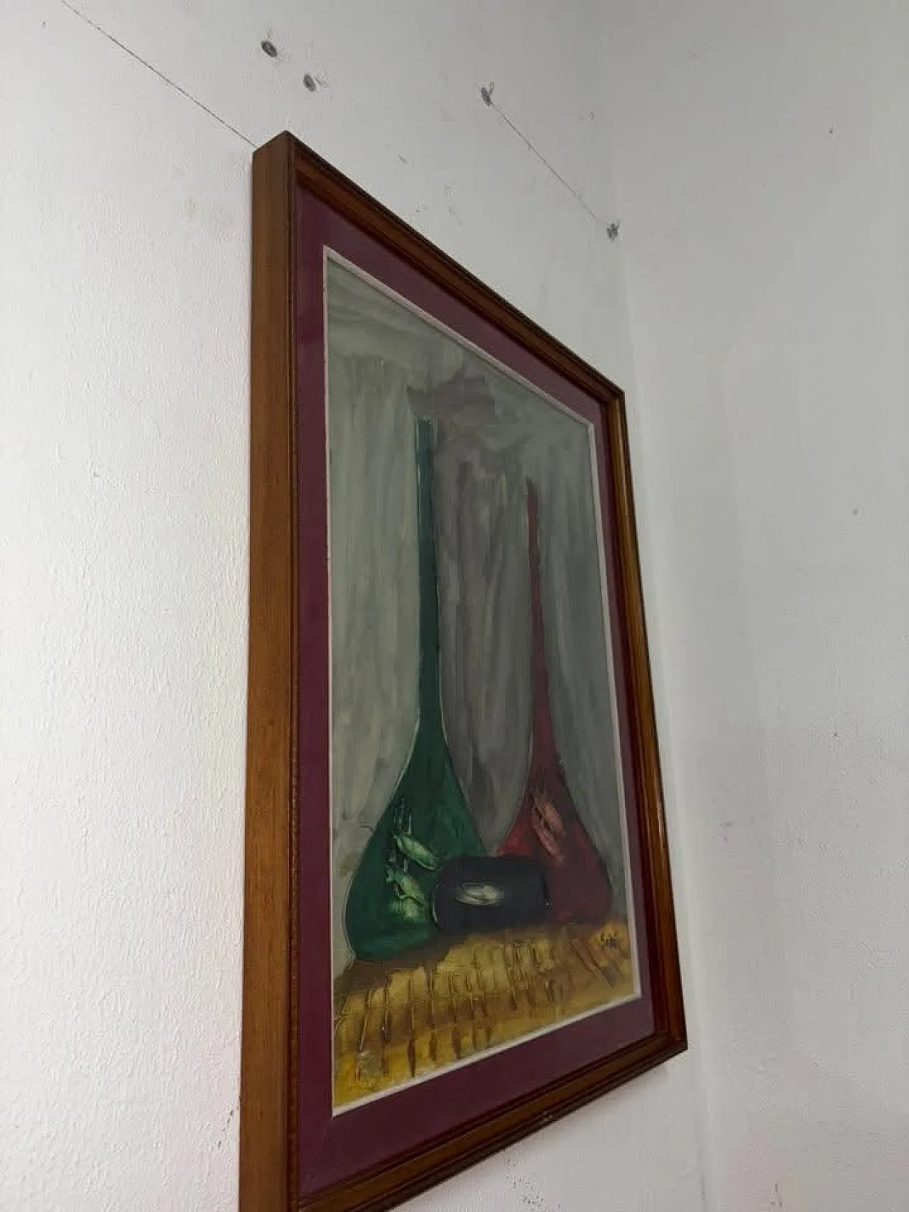 Quadro dipinto a mano, anni '90 6