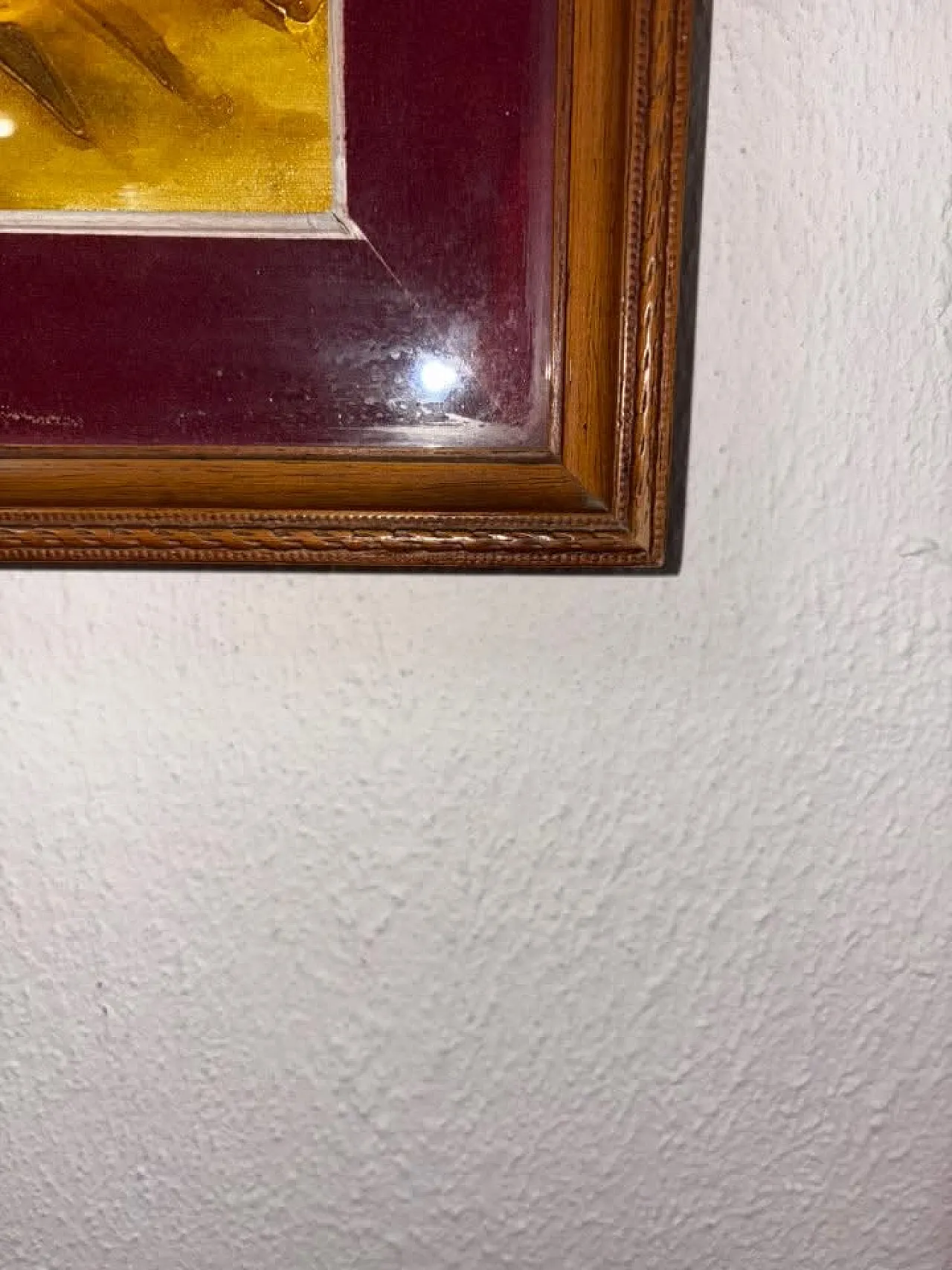 Quadro dipinto a mano, anni '90 7