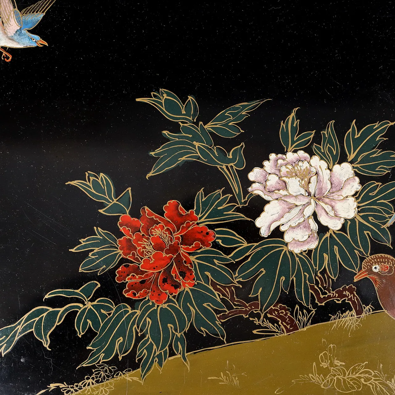 Oriental wooden sideboard, 20th century 8