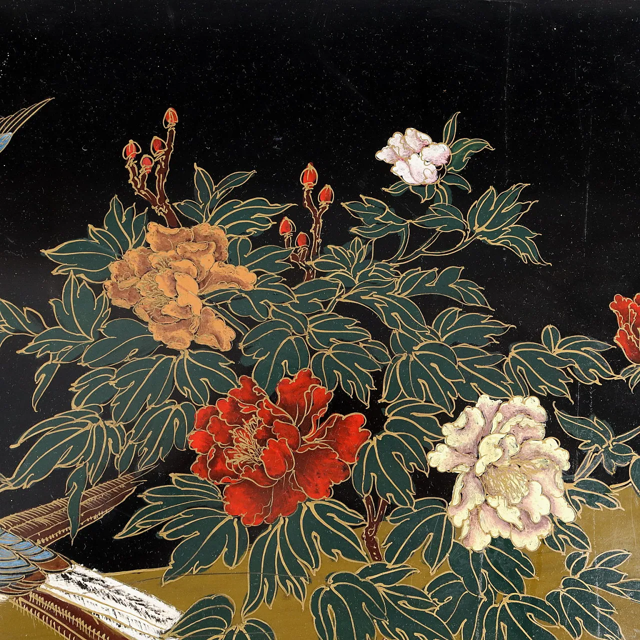 Oriental wooden sideboard, 20th century 10