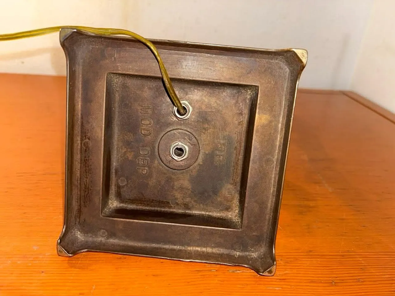 Lampada in bronzo, anni '30 9