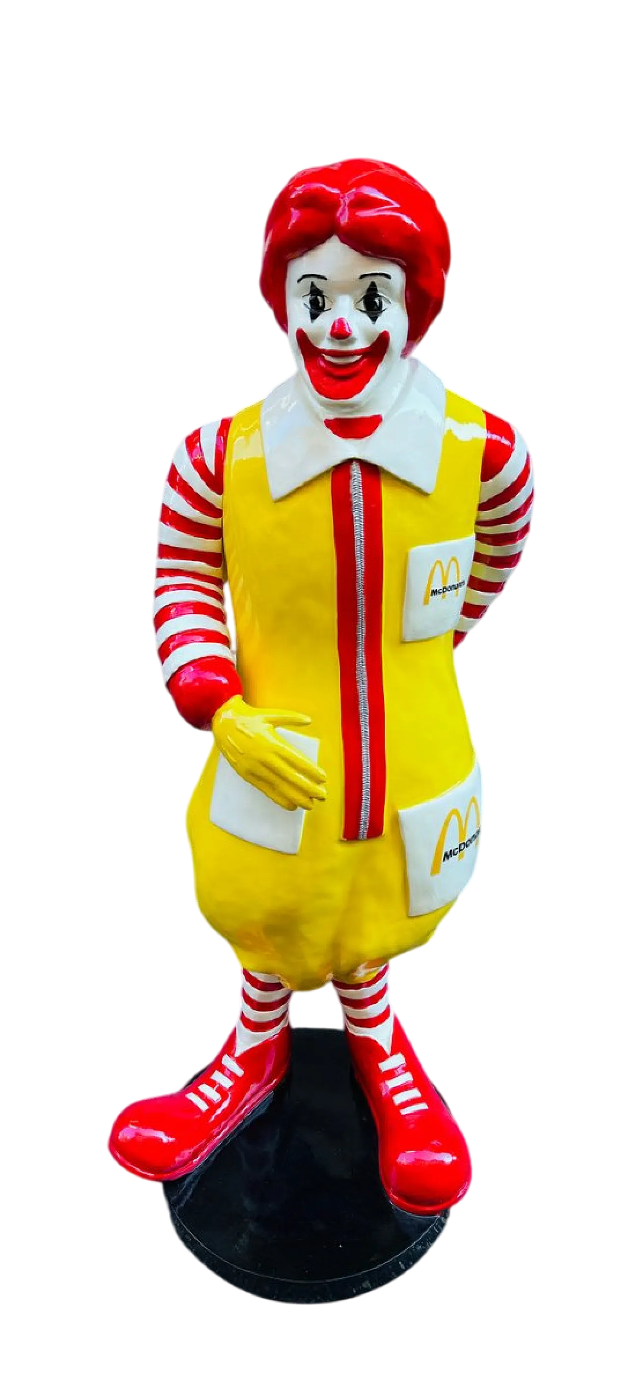 Ronald McDonald Sculpture in Resin, 2000s 4