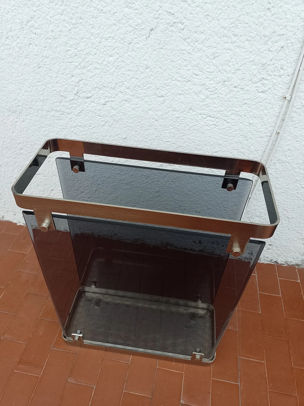 Umbrella stand by Fontana Arte, 1970s 7