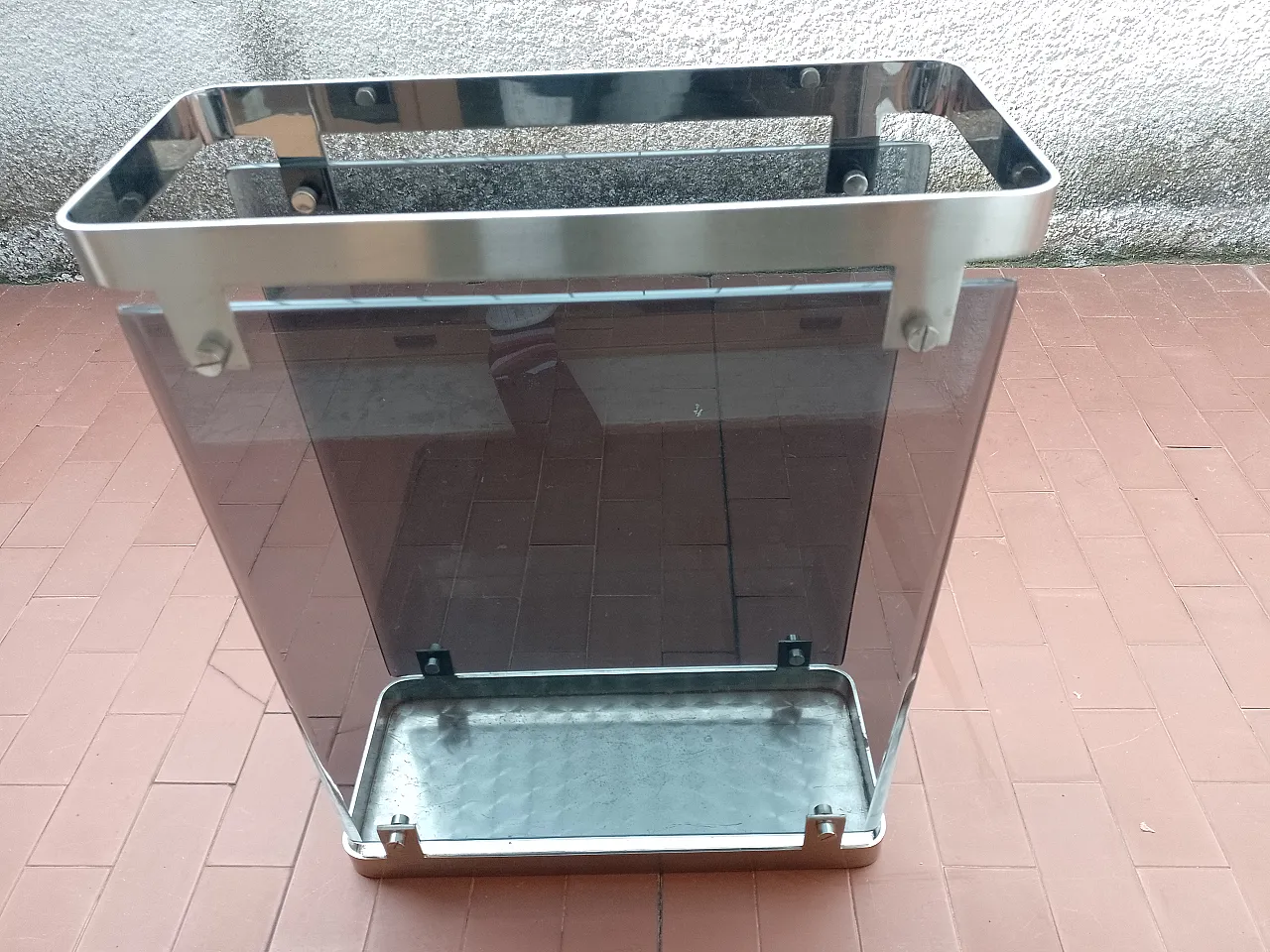 Umbrella stand by Fontana Arte, 1970s 8