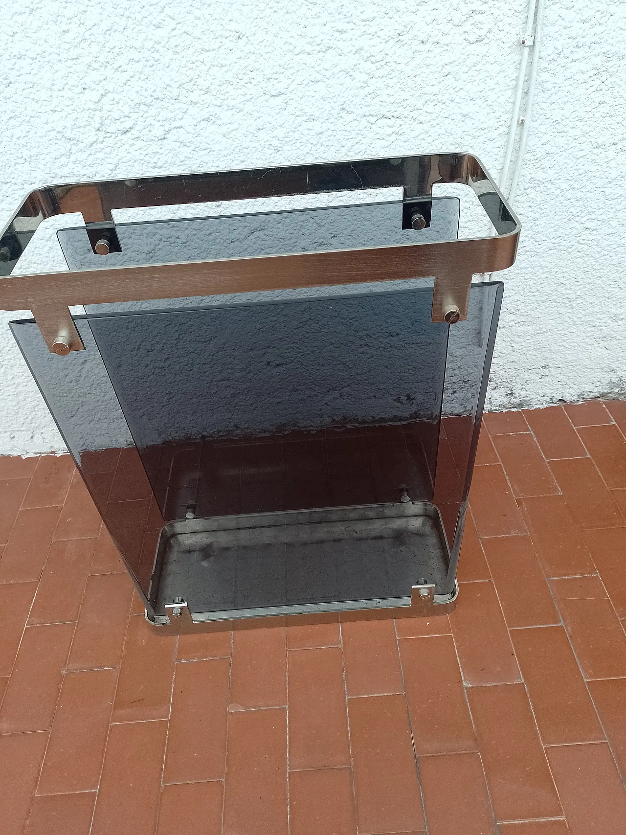 Umbrella stand by Fontana Arte, 1970s 9