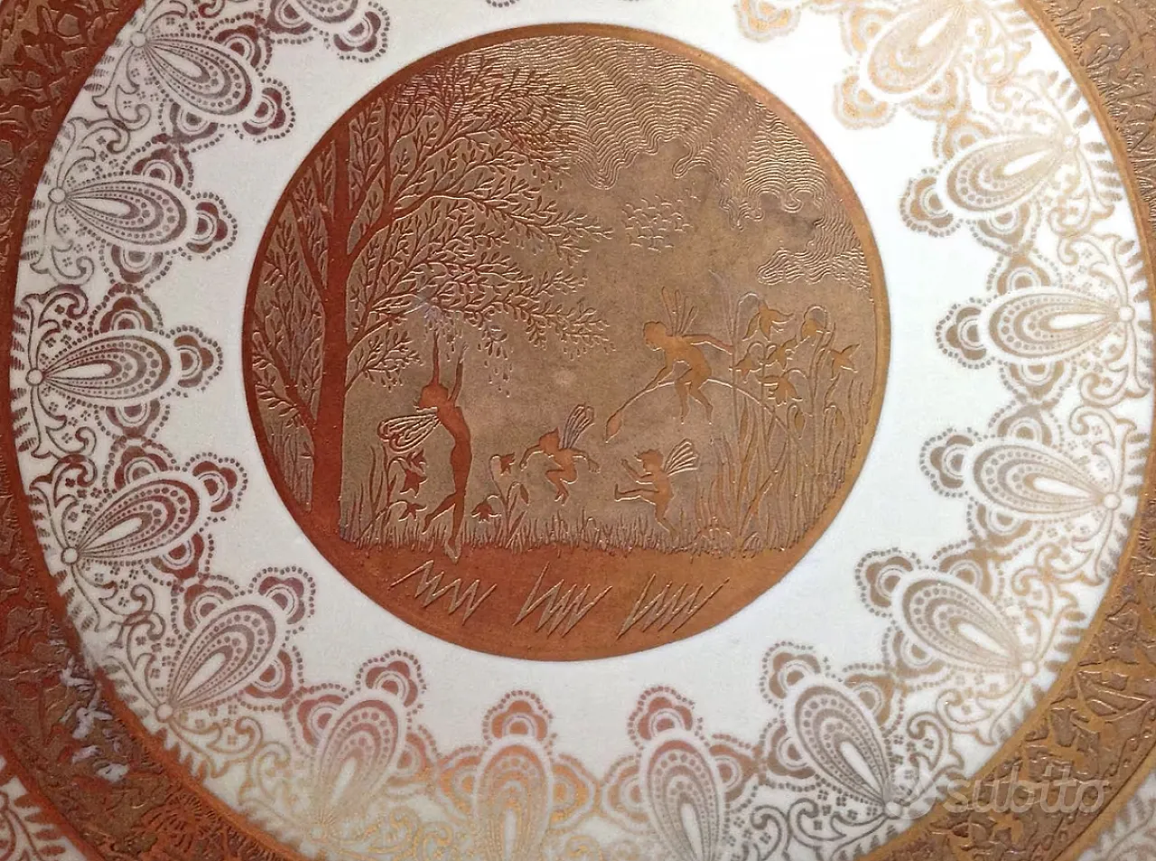 Coppia di piatti Fine Karlsbader Wertarbeit, anni '20 2