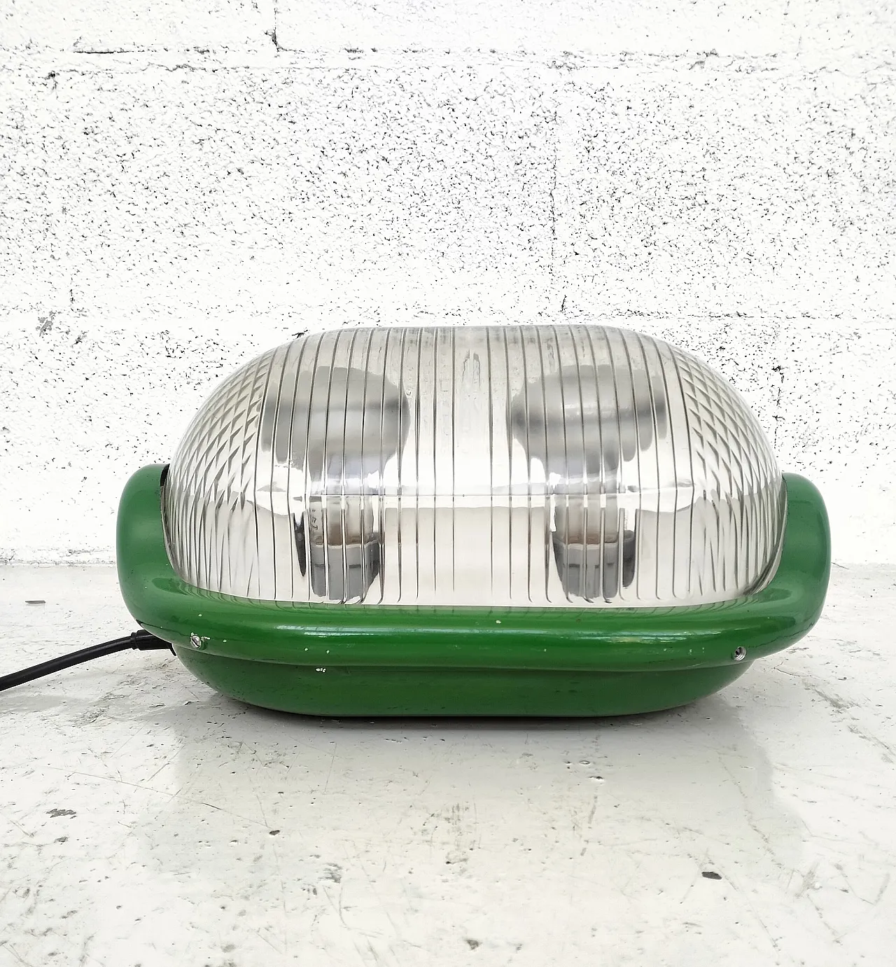 Green Floor Table Lamp “Noce” by A.Castiglioni for Flos, 70s 6