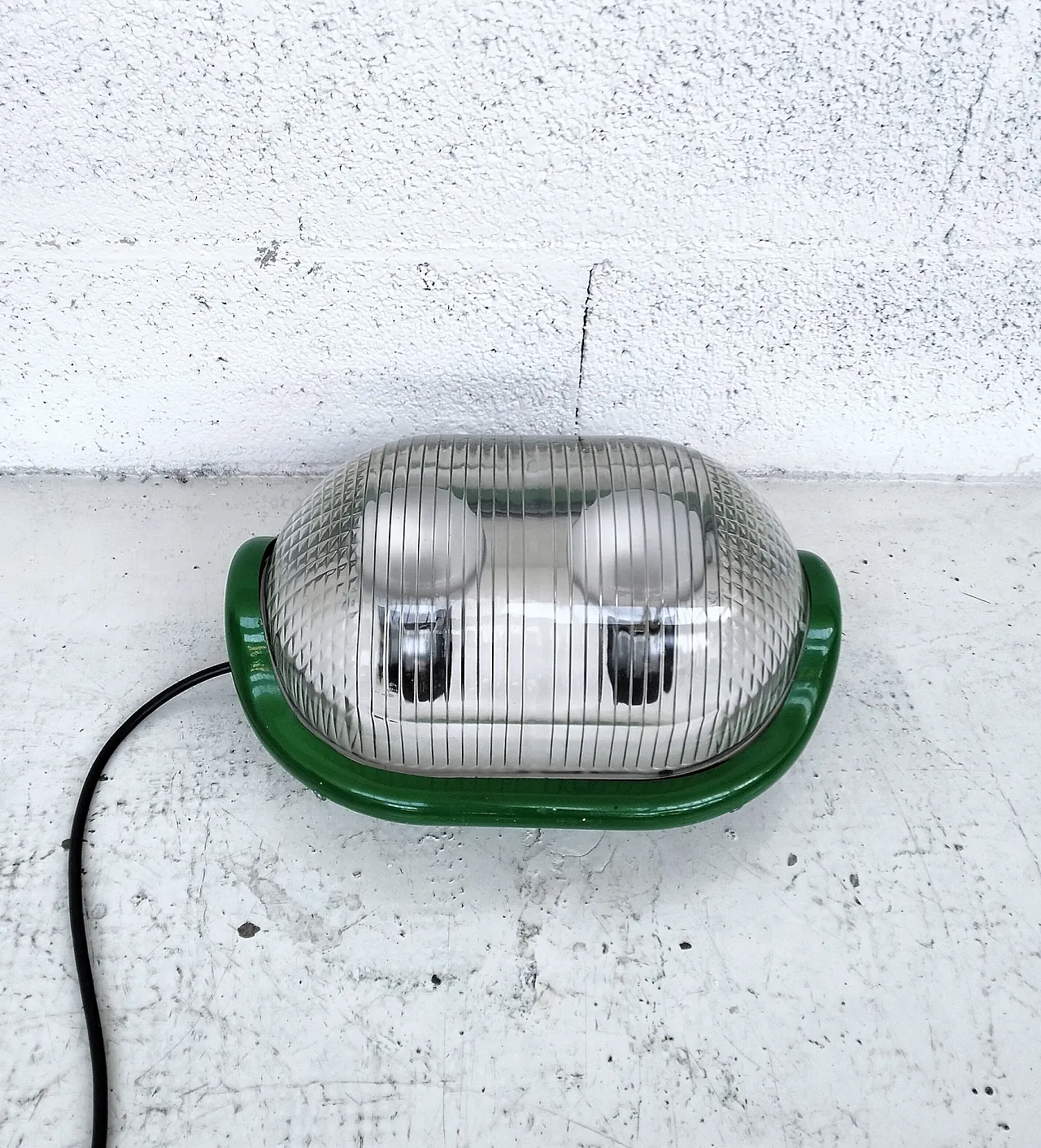 Green Floor Table Lamp “Noce” by A.Castiglioni for Flos, 70s 10