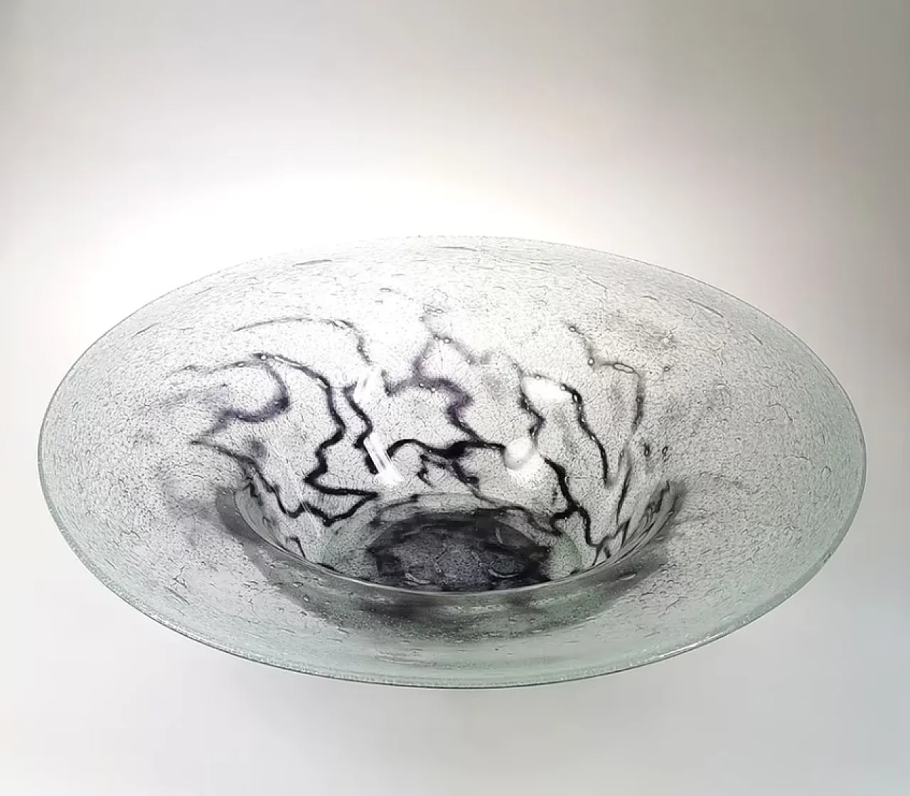 Centrotavola in vetro soffiato Ikora, fine '900 4