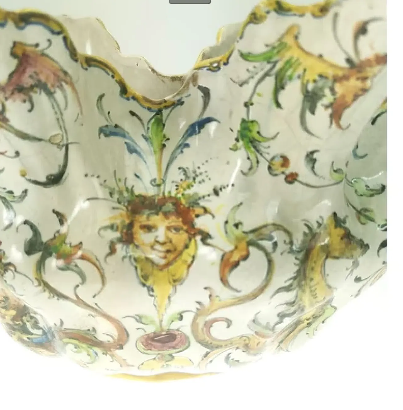 Maiolica centrotavola Minghetti, metà '900 3