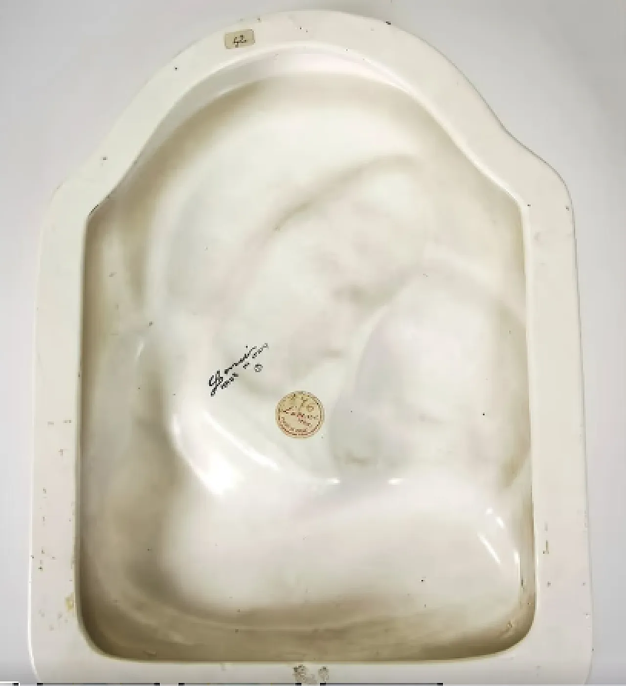 Ceramica Lenci Madonna con bambino, primo '900 2