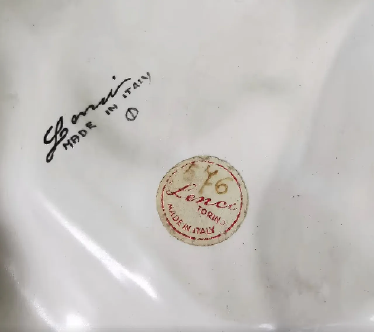 Ceramica Lenci Madonna con bambino, primo '900 5