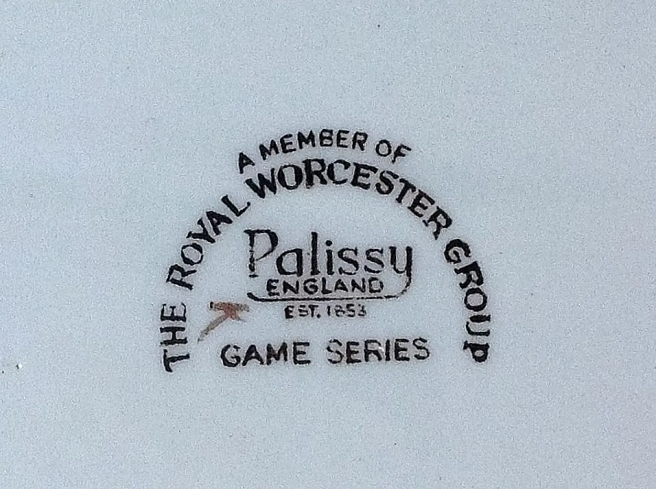 Piatto in ceramica ovale Royal Worcester, '800 4