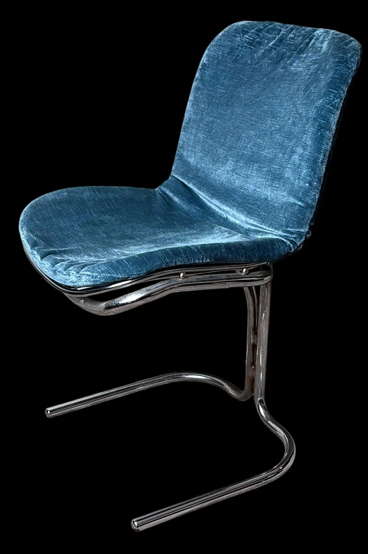 Tubular steel chair by Gastone Rinaldi for RIMA, 1970s 3