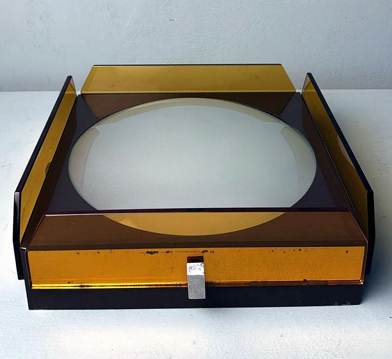 Plafoniera di Veca per Fontana Arte, anni '70 2